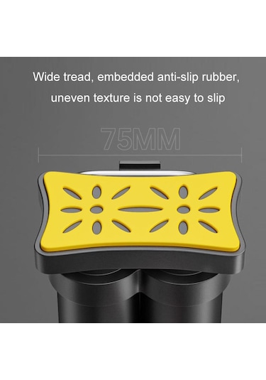 Sones Phoenıx Mini Taşınabilir Pedal Bisiklet Yüksek Basınçlı Hava Pompası Çift Pompa