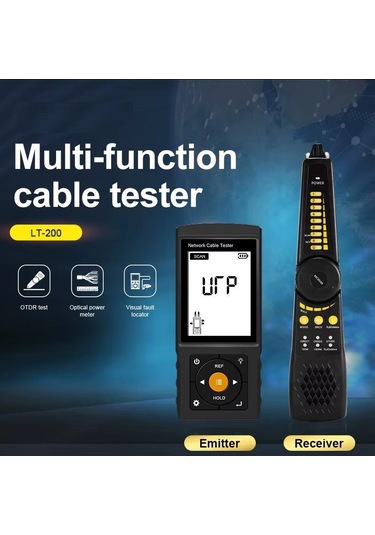 Novacom Lt-200 Rj45 Poe Uyumlu Çok Fonksiyonlu Kablo Test Cihazı