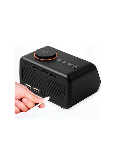 Zilinn Mordern Fm Radyo Başucu Uyandırma İçin Led Çalar Saat. Sıcaklık Termometresi Nem Higrometresi İle Dijital Masa Takvimi. Beyaz-89 Çok Renki