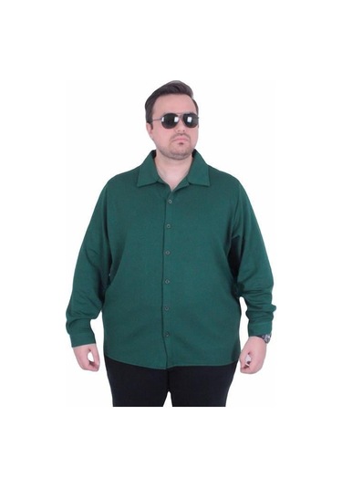 Starbattal Erkek Büyük Beden Uzun Kollu Gömlek 25727 Neftı Neftı