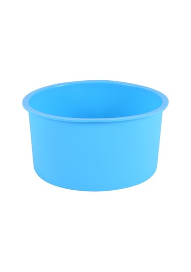 Ulzyvf Silikon Tepsi Seti Mavi, 4 İnç Fırın Kalıbı 6 Parça Mavi