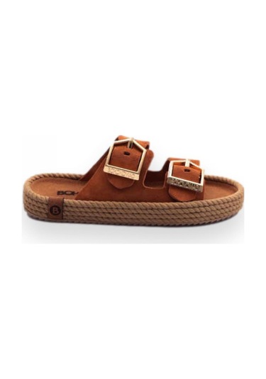 Bohonomad Sydney-Z Taba Kadın Terlik Taba