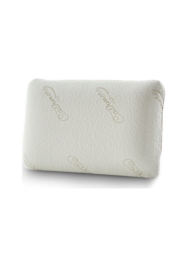 Özel Kaşmir Uyku Yastığı - Nefes Alabilir Ultra Lüx Kumaş - Ortopedik Visco Tombul Yastık Cashmere 1 Adet Çok Renkli