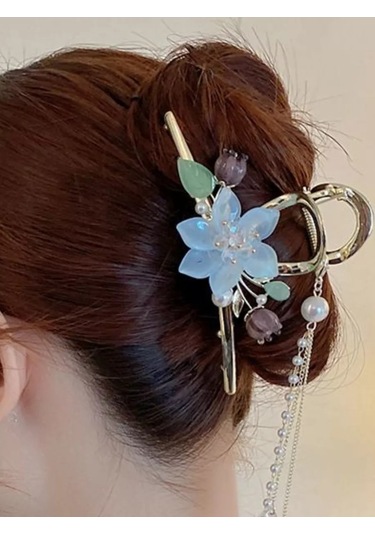 Catalea Family Saç İçin Çiçek Tokası 257860184 Beyaz