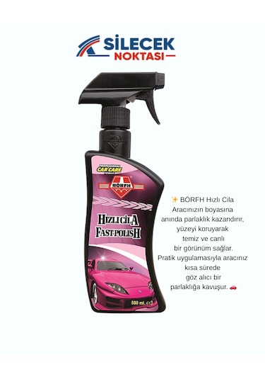 Börfh Araç Bakım Seti Hızlı Cila