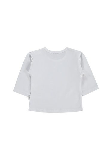 Civil Baby Düz Basic 6-18 Ay Sweatshirt - Beyaz