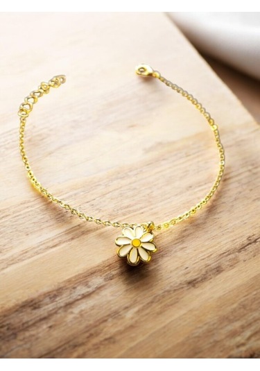 St01 Papatya Model Bayan Bileklik Gold