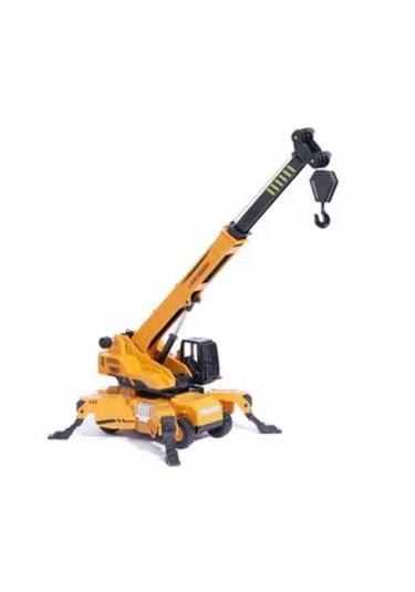 Can Ali Toys Sürtmeli Fonksiyonlu Oyuncak Vinç Aracı