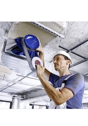 Tesa 4657 Gri 5mt Ultra Güçlü Isıya Dayanıklı Bez Tamir Bandı