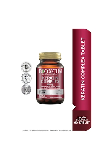 Bioxcin Keratin Complex 500 Mg 60 Tablet - Saç ve Tırnak Vitamini