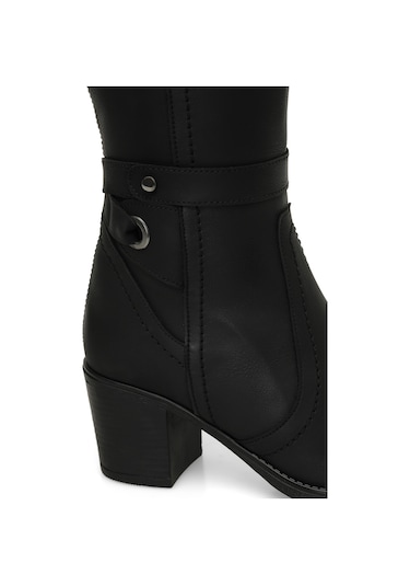 Butigo 24k-1032 4pr Siyah Kadın Topuklu Çizme 000000000101924974 Siyah