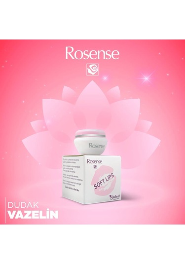 Rosense Dudak Vazelini 5 Ml 3'lü Ürün