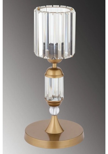 İstanbul Avize Kristal Taşlı Eskitme Kasalı Y-12 Eskitme Taş Kafalı Abajur