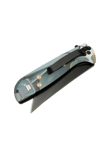 Çakı 22 Cm Yarı Otomatik , Kemerlikli Çok Renkli