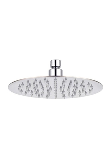 Fause Tepe Duş Başlığı Oval Slim 304 Metal Ø20 Cm Ktd105 Krom
