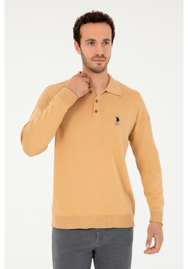 U.s. Polo Assn. Erkek Camel Kazak /triko 50293506-vr015 Camel