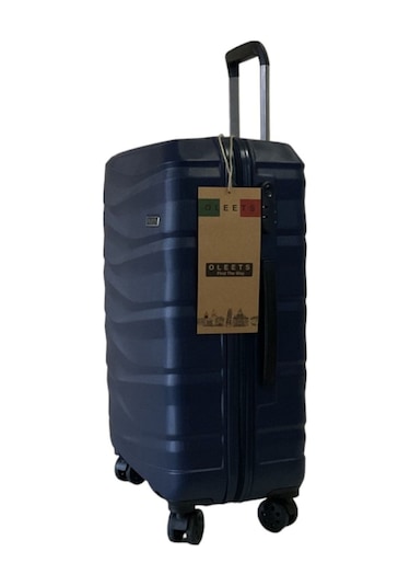 Oleets Unisex 4 Tekerli Kilitli Orta Boy Valiz Bavul-valiz