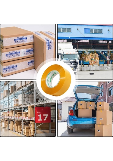 Sones Blokaj Bandı Ekspres Paketleme Sızdırmazlık Bandı, Model: 55mmx200m Bej