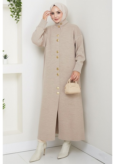 Reha Düğmeli Triko Hırka 1603 - Taş Taş