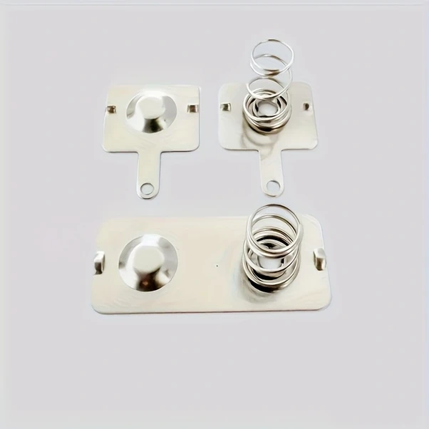 Topshop1 Aa Pil Metal Yaylı Kontakları 10set 30parça Pil Tamir Dıy