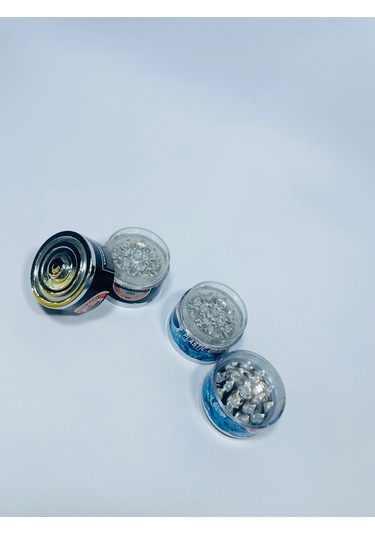Plastik Pil Modeli 3Parça Grinder Tutun Öğütücü//42mm