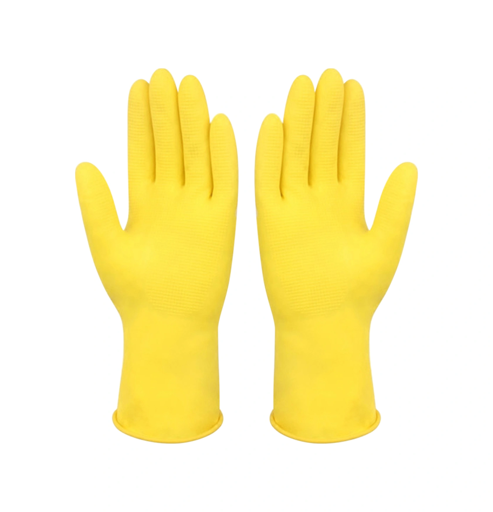 Neevoyu Lateks Eldivenler L Beden - Ev İşleri, Bulaşık & Çamaşır Yıkama İçin İnce, Dayanıklı Ve Konforlu Sarı Tam Parmak Eldiven
