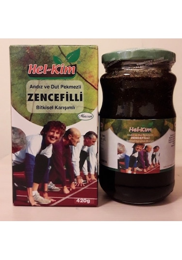 Hel-Kim Andız ve Dut Pekmezli Zencefilli Bitkisel Karışımlı Macun 420 G