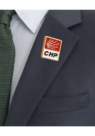 Chp ''cumhuriyet Halk Partisi'' Yaka Rozeti