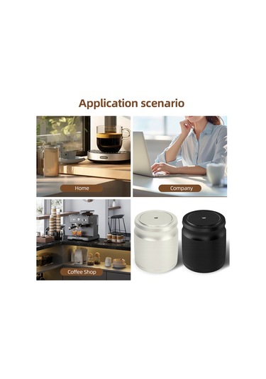 58mm Alüminyum Alaşımlı Kahve Tozu Seçici Dozaj Halkalı Gümüş Gümüş