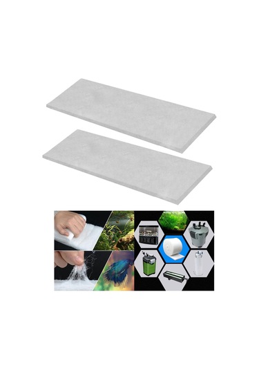 Suntek 2x Köpük Sünger Ped Balık Tankı Biyo Akvaryum Yedek