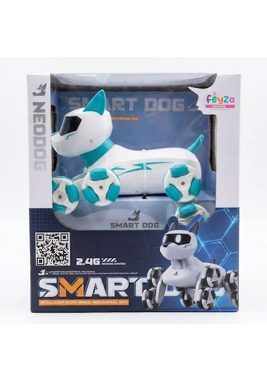 Akıllı Akrobatik Robot Köpek - 2.4g Frekanslı Merdiven Çıkan Hareketli Oyuncak