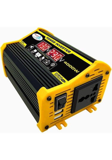 Sones Legend II Nesil 12v - 220v 300w Araç Güç Çeviricisi Siyah