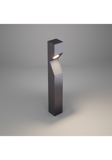 Fonelight Dualluz Bahçe Aydınlatması Antrasit 75 Cm Antrasit