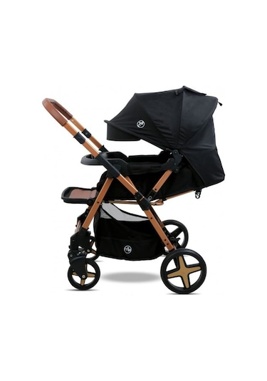 Maxi Taxi Milano Çift Yönlü Bebek Arabası-gold Siyah MAXITAXI.063 Altın - Siyah