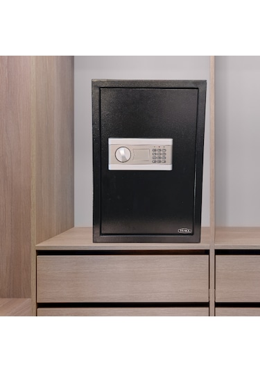 Yuma Ym-801-xxl Elektronik Şifreli Ve Anahtarlı Çelik Kasa