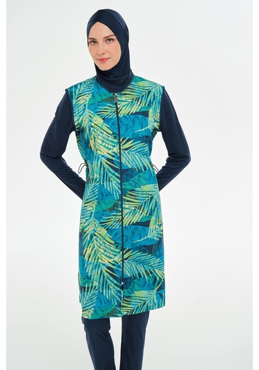 Tam Kapalı Tesettür Mayo 3309 Koyu Lacivert Koyu Lacivert