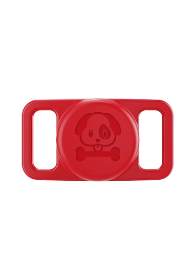 Buff Tagsafe Dogcol Taşınabilir Anahtarlık Airtag Kılıf Red