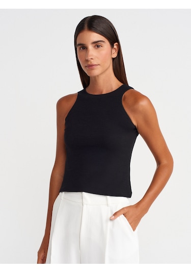 Dilvin 21129 Kolsuz Top-siyah Siyah