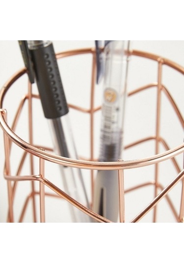 Tongxida Ofis Metal Sepeti Kozmetik Kutusu Kırtasiye Çok İşlevli Demir Depolama Fırça Dövme Bosphorusboutique Bitirme Kalemlik Diğer