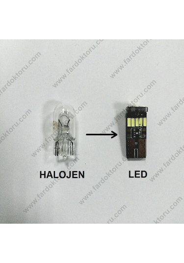 Fardoktoru Hyundaı İ20 Led Plaka Aydınlatma Ampulü T10