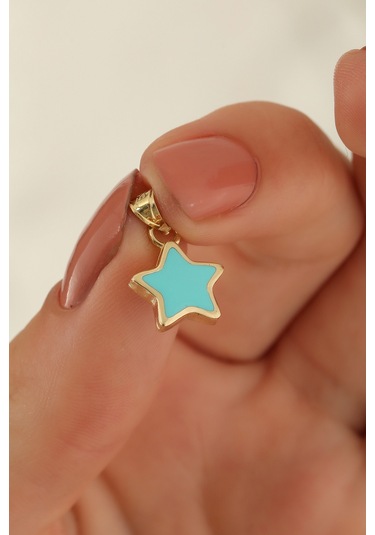 14 Ayar Altın Yıldız Kolye Ucu N11.4582