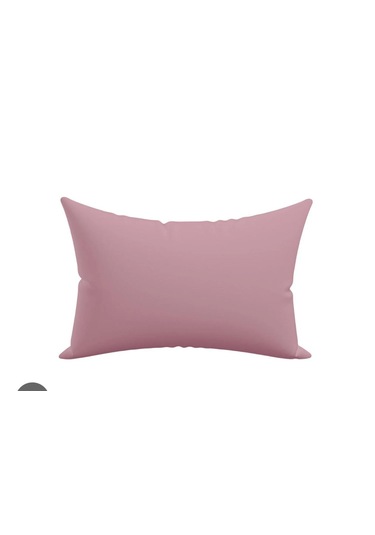 50x70cm 2adet %100 Cotton Yastık Kılıfı Gül Kurusu