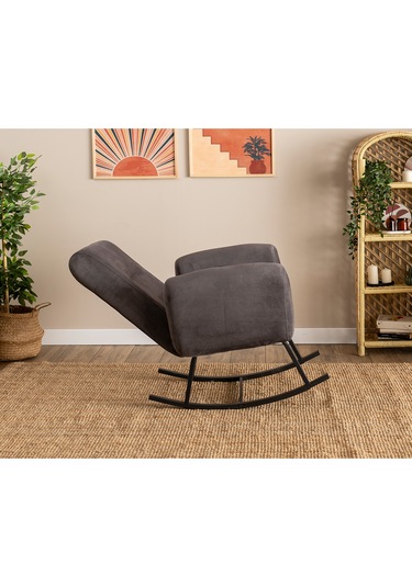 Pafu Kono Tv / Dinlenme / Baba / Emzirme Koltuğu Sallanan Sandalye - Gri