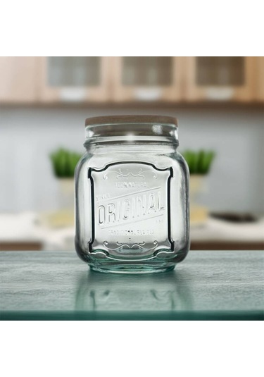 San Mıguel Kavanoz Ahşap Kapak 1100 Cc 5631