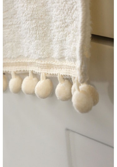 Yoncagül Ponponlu 6lı Mutfak Havlusu 30x50 - Asorti