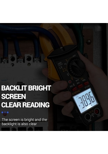 Xinxin Xinxin St180 Xinxin Ekran Kelepçesi Ac Ve Dc Akıllı Gerilim Multimetre Xinxin