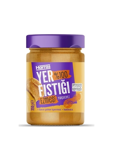 %100 Yer Fıstığı Ezmesi 350 Gr