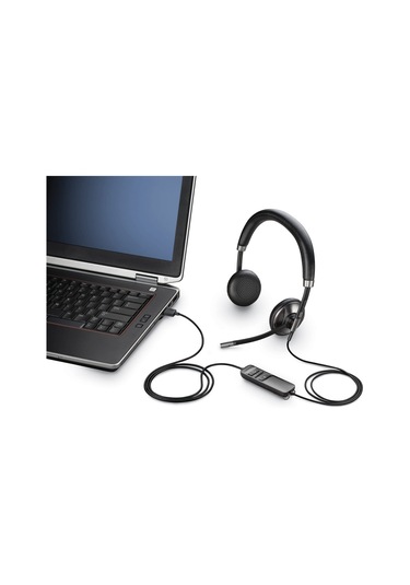 Plantronics Blackwire C725-M Mikrofonlu ANC Kulak Üstü Kulaklık