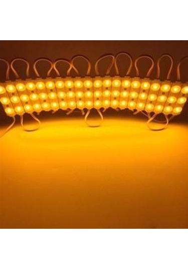 20 Adet Amber Sarı Mercekli Modül 12 Volt 1,2w