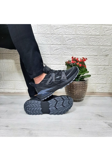 M.p. 1642 Siyah Memoryfoam Rahat Kaydırmaz Spor Ayakkabı Siyah